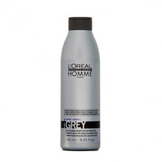 L´Oréal Professionnel Homme Šampon Grey 250 ml pro muže