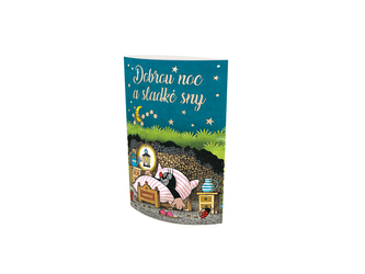 Nekupto Svítící dekorace lucerna Krteček