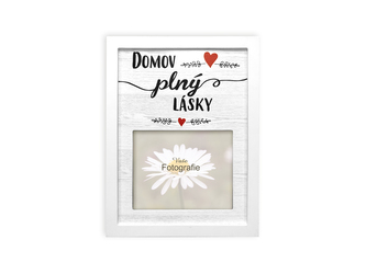Nekupto Fotorámeček obdelníkový Domov plný lásky Sladký domov