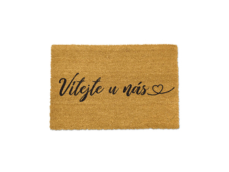 Nekupto Rohožka s textem Vítejte u nás