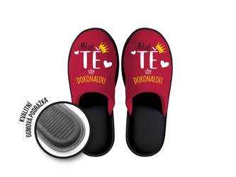 Nekupto Dárkové papuče Miluji Tě dámské