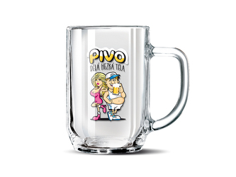 Nekupto Dárkový půllitr Pivo dělá hezká těla RDH