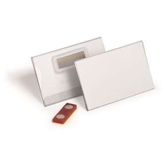 Jmenovka s magnetem Durable, 5,4 x 9,0 cm