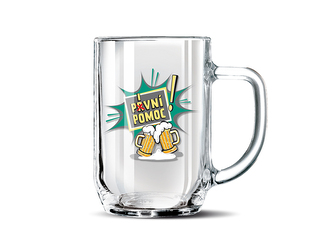 Nekupto Dárkový půllitr Pivní pomoc RDH