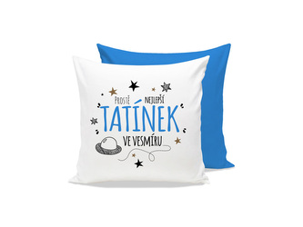 Nekupto Polštář s potiskem Nejlepší táta ve vesmíru