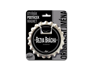 Nekupto Otvírák na pivo, podtácek Bezva brácha V.I.P.