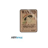 Magnetka One Piece - Wanted Luffy