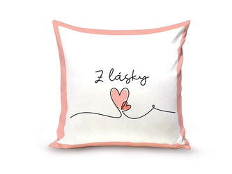 Nekupto Dárkový polštář Z lásky Valentýn