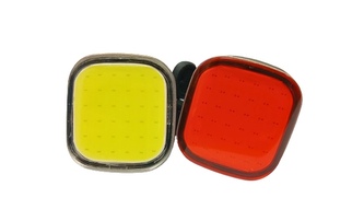 Blikačka přední+zadní 4RACE Mini USB černé