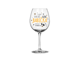Nekupto Sklenice na víno Nejvíc bezva babička