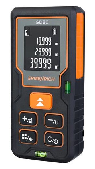 Laserový měřič Ermenrich Reel GD80 Laserový měřič Ermenrich Reel GD80