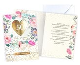 Karnet Rocznica ślubu 50