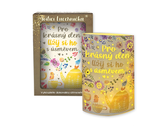 Nekupto Svítící dekorace lucerna Pro krásný den