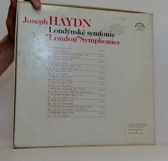 Haydn: ''London'' symphonies - box 6 desek (LP)