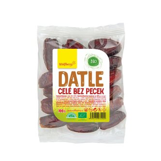 Datle bez pecek BIO 100 g Wolfberry