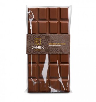 Čokoládovna Janek JANEK Mléčná čokoláda 85g