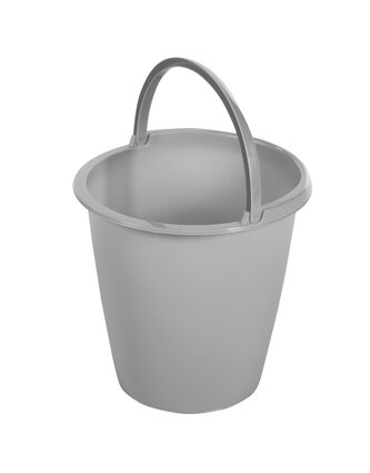 vědro plastové 8 l šedé