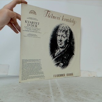 Flétnové kvartety-Krommer- Kramář-Lp