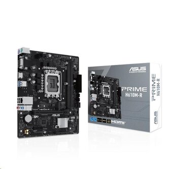 ASUS PRIME H610M-R soc 1700 H610 DDR5 mATX M.2 D-Sub HDMI DP ASUS PRIME H610M-R soc 1700 H610 DDR5 mATX M.2 D-Sub HDMI DP