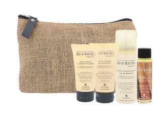 Alterna Bamboo Smooth šampon 40 ml + kondicionér 40 ml + lak na vlasy Anti-Humidity 43 g + vlasový olej Kendi Oil Pure Treatment 25 ml