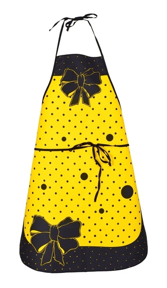 Zástěra kuchyňská, Madam, žlutá