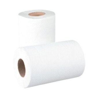 Papírový ručník v roli MIDI, 2 vrstvy, celulóza, 50m (12ks v balení)