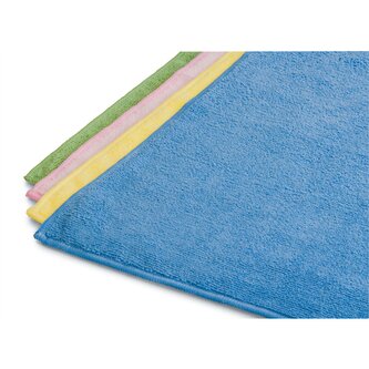 Mikroutěrka Praktitex Economy 40x40xcm, modrá, cca 260 g/m2, 10 ks balení