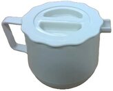 ND-víčko konvice 0,3l bílé,oranž. (tablet), d9,7, plast