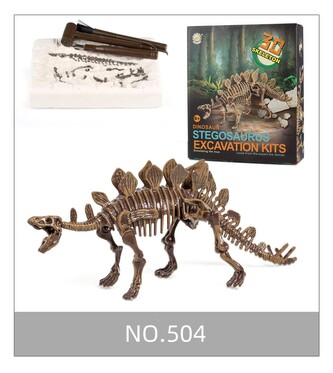Archeologický set 3D Stegosaurus