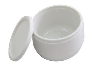 miska 0,30l polév.+víko, bílá, (tablet), d8x11cm, plast