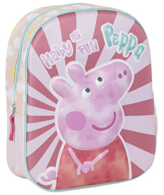 Dětský batoh Peppa Pig|Prasátko Pepa: Šťastný a zábavný (objem 8 litrů|25 x 31 x 10 cm)
