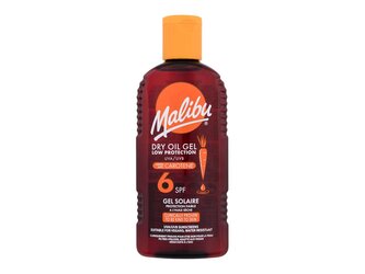Malibu Dry Oil Gel Opalovací přípravek na tělo With Carotene 200 ml SPF6 unisex
