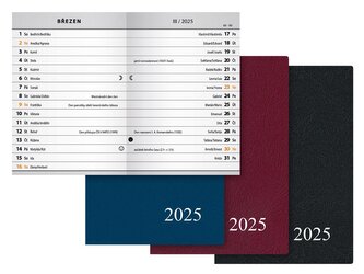diář 2025 M102/PVC měsíční 7781318