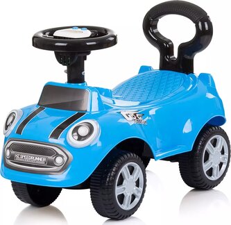 CHIPOLINO Odrážedlo Auto s melodiemi GO-GO Blue