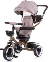 CHIPOLINO Tříkolka se stříškou Jazz 2v1 Sand