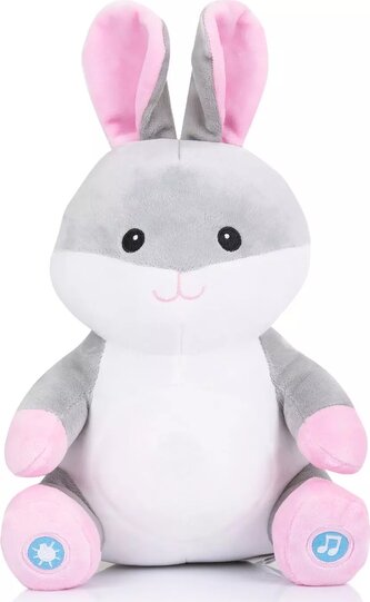 CHIPOLINO Plyšový Králíček se světýlky a hudbou