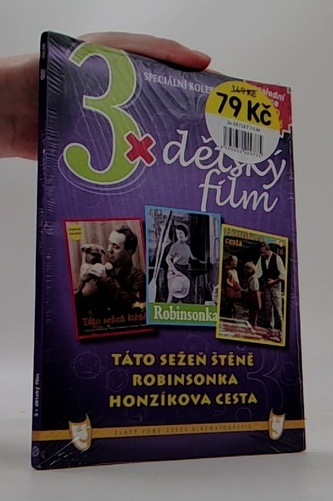 3 x dětský film- DVD