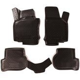 3D Gumové koberce VOLKSWAGEN Golf VI 04/2009-> SIXTOL