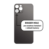 Kryt baterie iPhone 12  PRO black - Bigger Hole