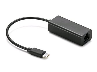 Adaptér C-TECH Type-C na LAN, M/F, 15cm