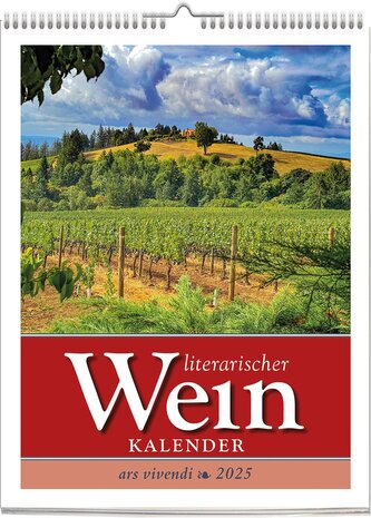 Literarischer Wein - Kalender 2025