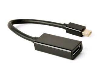 Kabel CABLEXPERT red. Displayport na miniDisplayport, F/M, 4K, černá