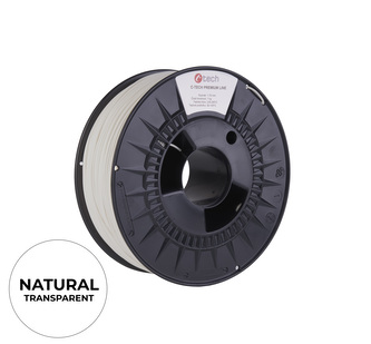 Tisková struna (filament) C-TECH PREMIUM LINE, ASA, natural, 1,75mm, 1kg