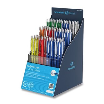 Kuličkové pero Schneider K20 Icy Colours stojánek