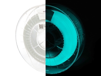 Tisková struna (filament) Spectrum PLA Glow in the Dark 1.75mm BLUE 0.5kg