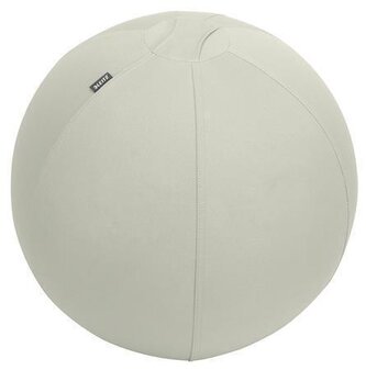 Gymnastický míč na sezení "Ergo Cosy", světle šedá, 55 cm, s těžítkem proti odkutálení, LEITZ 654100