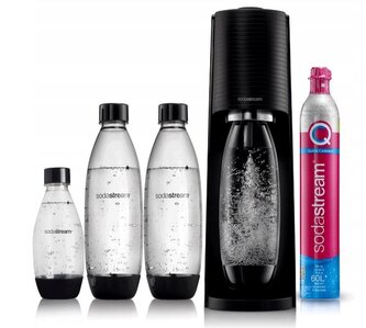 SodaStream Terra Value pack 3 láhve - černá