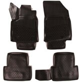 3D Gumové koberce CITROEN C3 Aircross, 2018->, SUV, Evropa SIXTOL