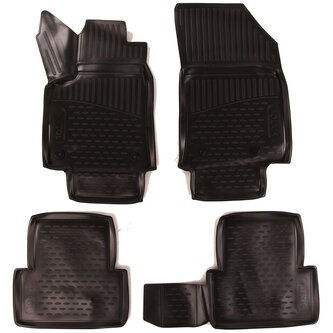 3D Gumové koberce CITROEN C3 Aircross, 2018->, SUV, Evropa SIXTOL