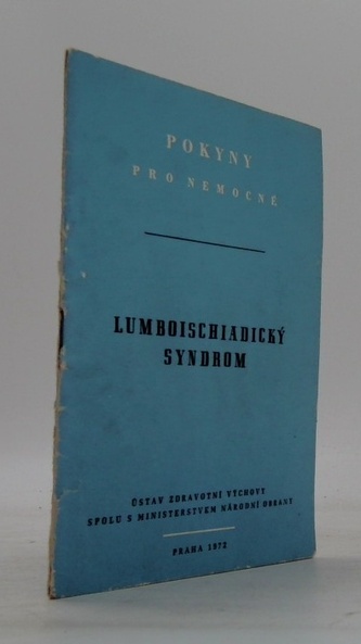 Pokyny pro nemocné-lumboischiadický syndrom